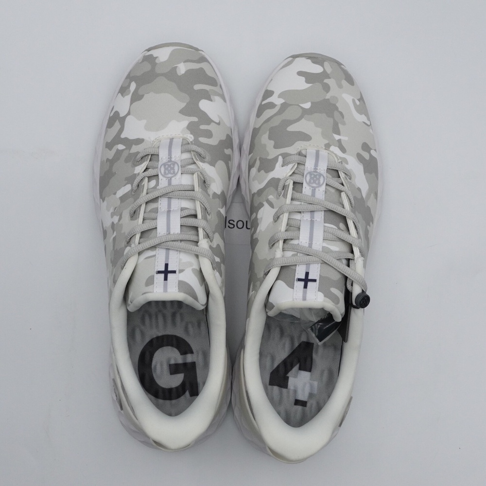 NEW Men's G/FORE MG4+ Camo Golf Shoes G4MS22EF29-SNO Snow - Picture 3 of 9